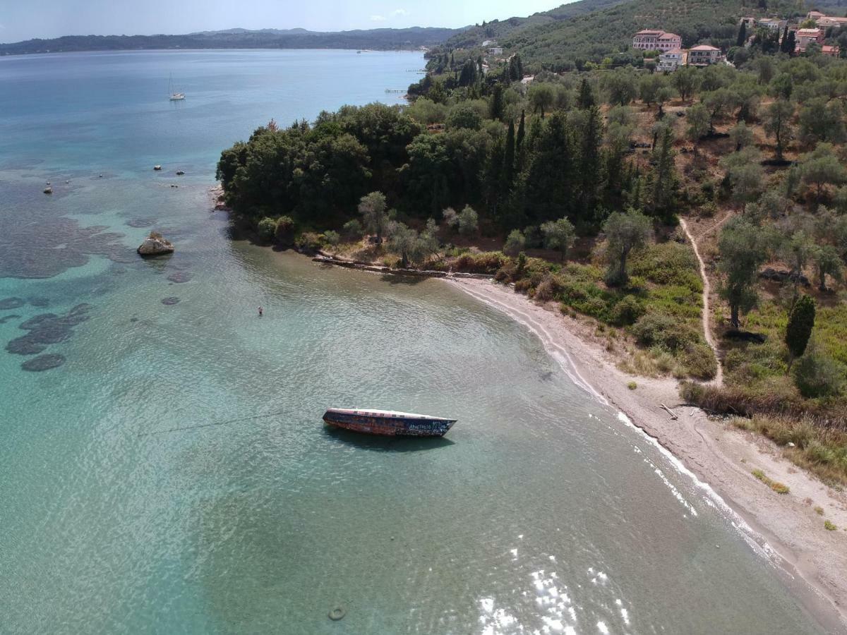 Corfu Seaview Maisonette - Sopra Il Mare Petrití Dış mekan fotoğraf