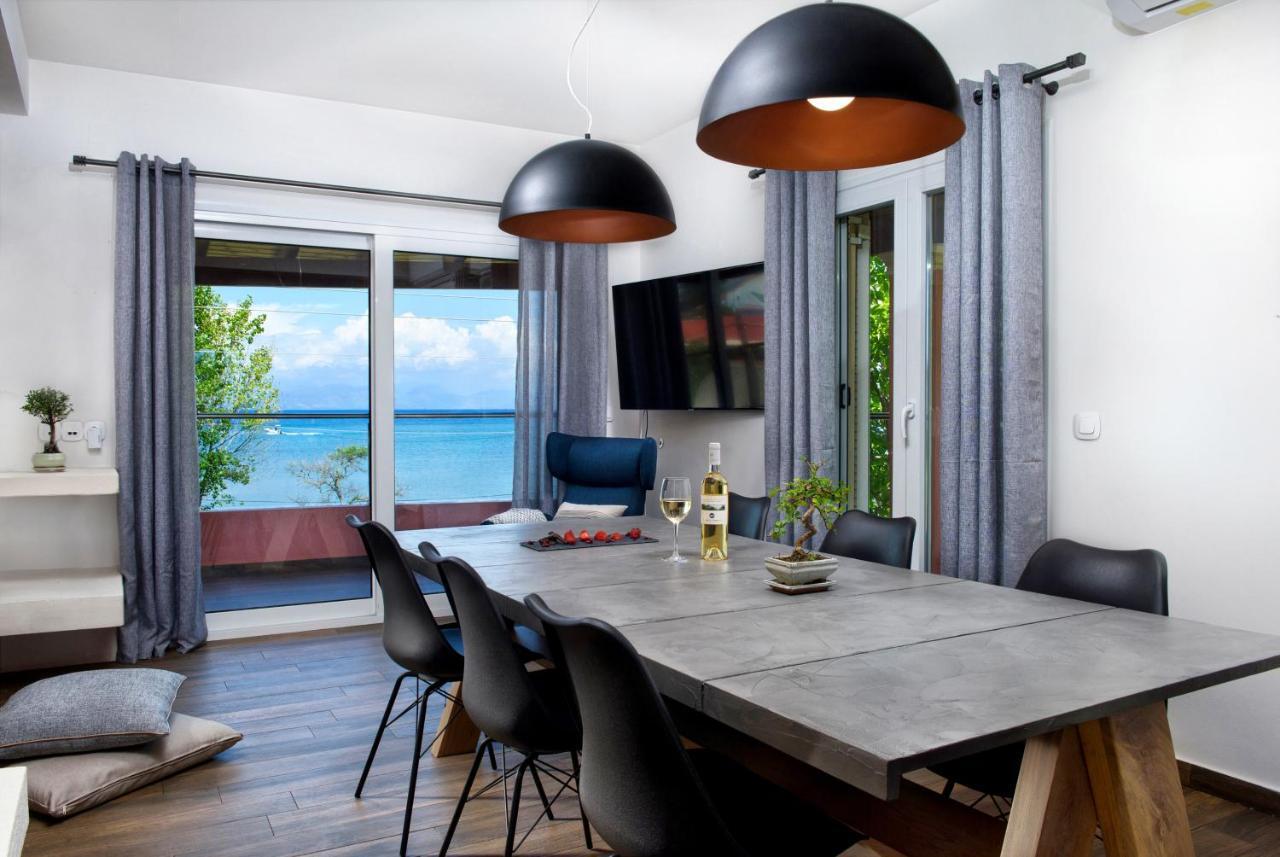 Corfu Seaview Maisonette - Sopra Il Mare Petrití Dış mekan fotoğraf