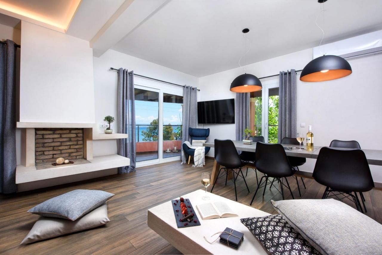 Corfu Seaview Maisonette - Sopra Il Mare Petrití Dış mekan fotoğraf